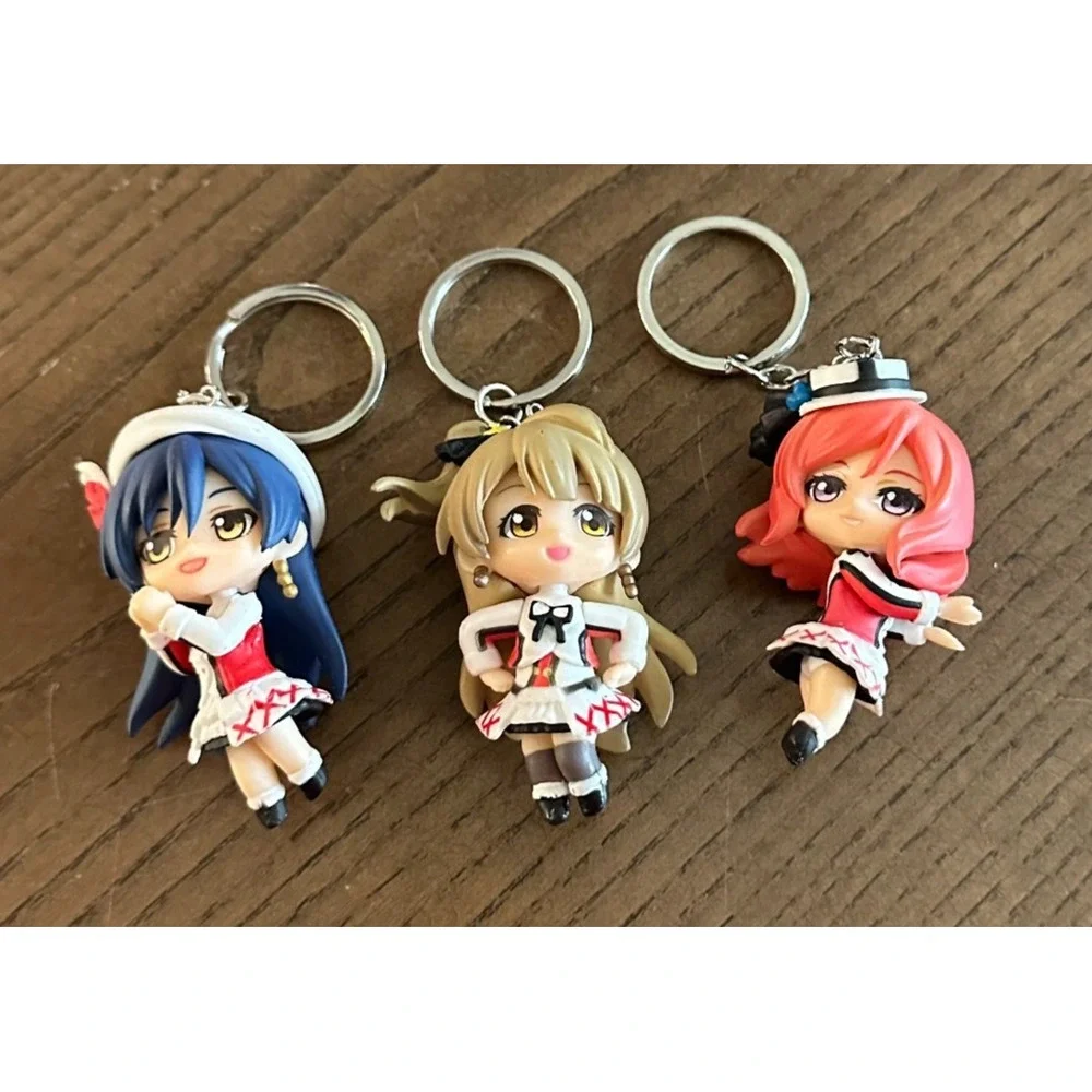 Set‎ of 3 LOVE LIVE! Mascot Anime Keychains